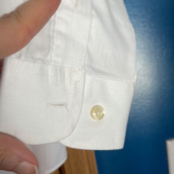 White Button-up Dress Shirt Sz XL 16 Cat & Jack - Picture 12 of 12
